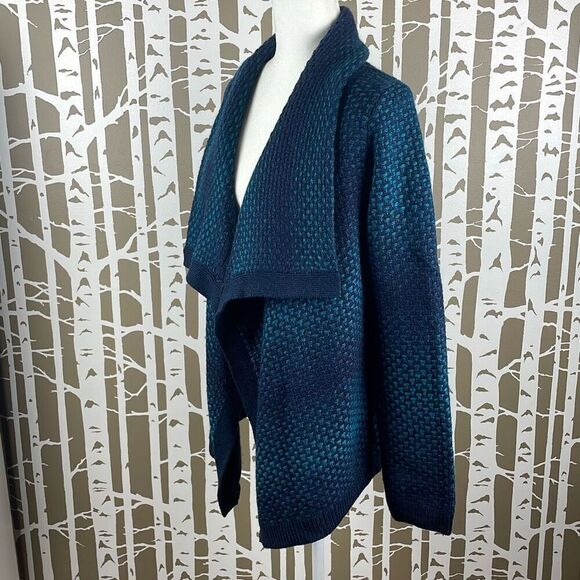 NWT Coldwater Creek Ombre Tweed Cardigan Sweater S - Picture 3 of 8